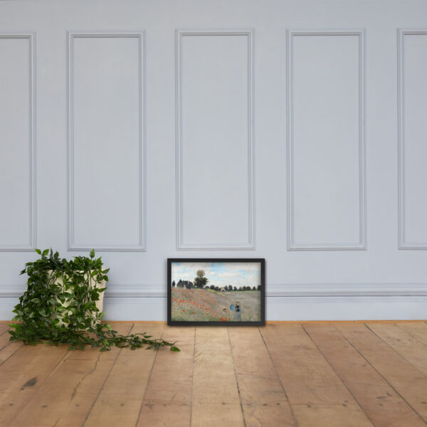 Poster con cornice campo di papaveri - immagine 7