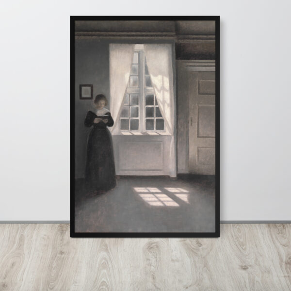Poster con cornice donna che legge - immagine 5